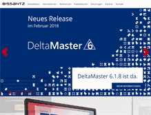 Tablet Screenshot of bissantz.de